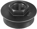 Yankee Hill Mac 121971 Yankee Hill 214536 Universal Rifle  1/2"-36 tpi 17-4 Stainless Steel Black Melon