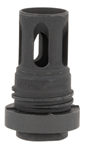 Yankee Hill Mac 121974 Yankee Hill 431524A Mini QD  Flash Hider 5.56 NATO Black Phosphate 5/8"-24 tpi