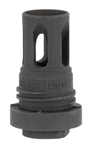 Yankee Hill Mac 121975 Yankee Hill 431528A Mini QD  Flash Hider 5.56 NATO Black Phosphate 1/2"-28 tpi