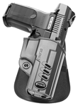 121988 Fobus RUND Evolution  Paddle Black Polymer Belt Ruger SR9,SR9c,SR40,SR40c Right