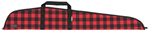 122394 Allen Heritage 70752 Lakewood Shotgun Case made of Red Buffalo Plaid Cotton Canv