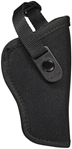 122444 Allen 44801 Cortez Holster Size 01 OWB Style made of Polyester with Black Finish