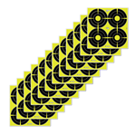 122500 Allen 15218 EZ Aim Splash Non-Adhesive Paper 12" x 12" SPOT Yellow/Black 12 Per