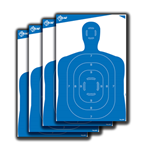 122509 Allen 15331 EZ Aim  Paper 23" x 35" Silhouette Blue/White 4 Per Pack