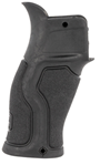 Fab Defense (us 122688 FAB Defense FX-GRADUSB Gradus  Pistol Grip AR-15 Black Polymer w/Rubber Overmold