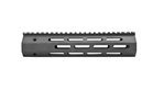 12276 Troy Ind SRAIML190BT00 Battle Rail  M-LOK Aluminum Black Anodized 9" for AR-15,