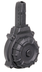 Promag 122810 ProMag DRMA12 AR-15  9mm Luger AR-15 50rd Black Drum
