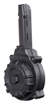 Promag 122813 ProMag DRMA19 Glock Compatible  40 S&W G22,23 50rd Black Drum