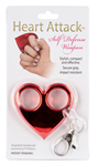 Ps Products 122913 PSP HA-RED Heart Attack  Key Chain Red