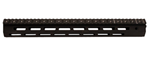 12292 Troy Ind SRAIML115BT00 Battle Rail  15" L Aluminum with Black Anodized Finish &