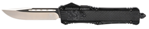 Cobra Enterpris 123137 CobraTec Knives LBCTK1LDNS CTK-1  Large 3.75" OTF Drop Point Plain D2 Steel Blad