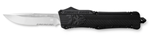 Cobra Enterpris 123138 CobraTec Knives LBCTK1LDS CTK-1  Large 3.75" OTF Drop Point Part Serrated D2 Ste