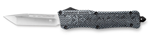 Cobra Enterpris 123144 CobraTec Knives LCFCTK1LTNS CTK-1  Large 3.75" OTF Tanto Plain D2 Steel Blade/Ca