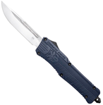 Cobra Enterpris 123153 CobraTec Knives LNYCCTK1LDNS CTK-1  Large 3.75" OTF Drop Point Plain D2 Steel Bl