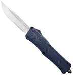 Cobra Enterpris 123154 CobraTec Knives LNYCTK1LDS CTK-1  Large 3.75" OTF Drop Point Part Serrated D2 St