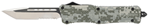 Cobra Enterpris 123161 CobraTec Knives LADCCTK1LTS CTK-1  Large 3.75" OTF Tanto Part Serrated D2 Steel