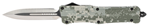 Cobra Enterpris 123162 CobraTec Knives LADCCTK1DAGNS CTK-1  Large 3.75" OTF Dagger Plain D2 Steel Blade
