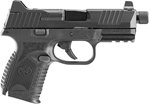 FN 66100783 509C Tactical 9mm Luger 4.32" 10+1 Black Black Interchangeable Backs