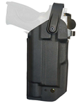 Comp-tac Victor 123505 Comp-Tac C865GL235RBKN Blue Duty Optic Ready Black Kydex OWB Fits Sig Glock 17 G