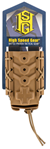 123510 High Speed Gear 11TQK0CB Tourniquet TACO  2" Coyote Brown Nylon Clip Mount