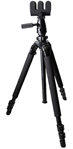 Kopfjager/sellm 123556 KOPF Jager KJ85001K K700  Tripod made of Aluminum with Black Finish, Pivoting Re