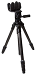 Kopfjager/sellm 123557 KOPF Jager KJ85002K K800  Tripod made of Carbon Fiber with Black Finish, Pivotin