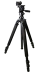 Kopfjager/sellm 123558 KOPF Jager KJ85003K K700  Tripod made of Aluminum with Black Finish, Adjustable