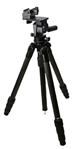 Kopfjager/sellm 123559 KOPF Jager KJ85004K K800  Tripod made of Carbon Fiber with Black Finish, Adjusta