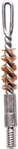 Kleen-bore 123688 KleenBore A192P Patch Holder Brush  made with Phosphor Bronze Bristles, Dual Des