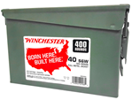 Winchester Ammu 123909 Winchester Ammo WW40C USA  40 S&W 165 gr Full Metal Jacket Truncated-Cone (TCFMJ