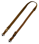 Tacshield (mili 123972 Tacshield T6040CY Tactical Sling made of Coyote Webbing with Two-Point, Fast Adj