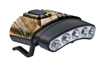 Gsm Outdoors 124106 Cyclops CYC-HCDT-WGN Orion Tilt Cap Light 30 Lumens Green/White LED Camo CR2032