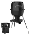 Gsm Outdoors 124115 American Hunter AH-225XDPRO XD-Pro w/Nesting Hopper 16 Programs 1-60 Seconds Dur