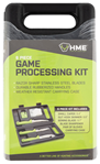 Gsm Outdoors 124137 HME HMEKN6PHDK Hunting Dressing Kit  9.40"/8.60"/8.50" Stainless Steel Gut Hook/