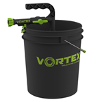 Gsm Outdoors 124142 HME HMEGWSHRBKT Wild Game Cleaner  Black/Green ABS Plastic w/ bucket