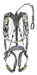 Gsm Outdoors 124191 Hawk HWK-HH200 Elevate Line Safety Harness Padded Nylon Chaos Black