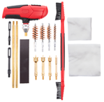 124237 Birchwood Casey HNDGCLN-K Handgun Cleaning Kit Multi-Caliber 16 Pieces