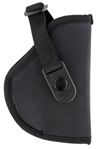 124255 Birchwood Casey NH08 Nylon Holster  Size 08 OWB Style with Black Finish & Belt L