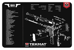 Tekmat 124452 TekMat TEKR171911 Original Cleaning Mat  1911 Parts Diagram 11" x 17"