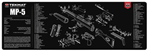 Tekmat 124481 TekMat TEKR36HKMP5 HK MP5 Cleaning Mat Black/White Rubber 36" Long HK MP5 Parts