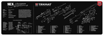 Tekmat 124487 TekMat TEKR36SKS SKS Cleaning Mat Black/White Rubber 36" Long SKS Parts Diagram