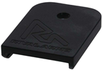 124549 Rival Arms RA70G001A Mag Baseplate  made of Aluminum with Anodized Black Finish