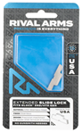 124554 Rival Arms RA80G001D Slide Lock  Extended Stainless Steel for Glock Gen3-4