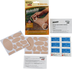 124933 Adventure Medical Kits 01550400 Moleskin  Blister Prevention Brown 22 Precut Sha