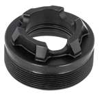 124968 CGS SUPPRESSORS CGS-NAU-REAR-CAP-BLK Nautilus Rear Cap  Black Anodized