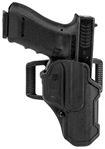 125002 Blackhawk 410701BKR T-Series L2C Black Matte Polymer OWB Glock 19,23,26,27,32,33