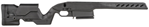 Promag 125128 Archangel AAS111SLA Precision Stock  Black Synthetic Aluminum Pillar Bedded for