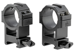 Lake City 125441 UTG RG2W3224 Scope Ring Set Max Strength See-Thru For Rifle Picatinny/Weaver Hig