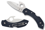 126320 Spyderco C28PGYW2 Dragonfly 2  2.28" Folding Drop Point Plain VG-10 SS Blade Gra