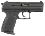 Heckler & Koch  81000052 HK P2000 40SW 3.66" V3 3-10RD NS BLK